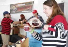 Kawartha Country Wines offeed samples of local wine during Cultivate, a festival dedicated to celebrating the best food and drink in Northumberland and Peterborough counties (photo: Angela Johnson)