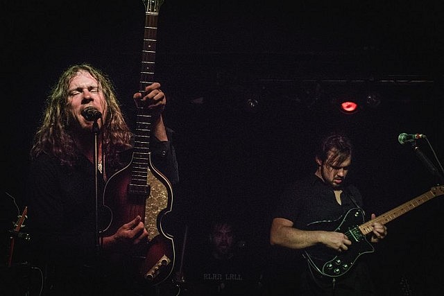 Ryan and Sam Weber in performance (photo: Rob Viscardis)