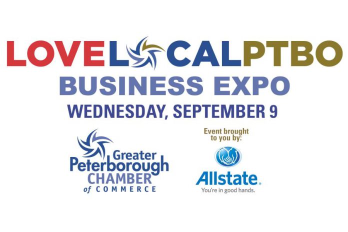 The LoveLocalPtbo Business Expo takes place September 9 from noon to 7 p.m. at the Morrow Building in Peterborough