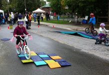 Peterborough's first Fun Street event took place on Stewart Street in May, and GreenUP is organizing another Fun Street event on Saturday, September 26 that takes place on Douro Street in Peterborough's East City (photo: GreenUP)