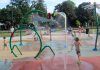 The splash pad at Roger's Cove in East City in Peterborough. (Photo courtesy of City of Peterborough)