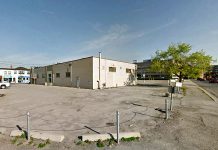 Investors Group will be moving into the former Craftworks building at Sherbrooke and Water in downtown Peterborough (photo: Google)