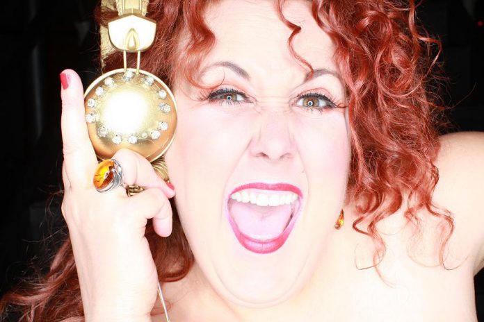 Sharron Matthews, Canada's premier cabaret artist, returns to New Stages to host a night of cabaret at Peterborough's Market Hall on November 7