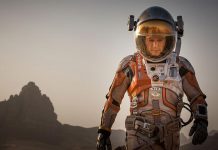 Matt Damon stars as Mark Watney, a NASA astronaut stranded on Mars and left to his own wits to survive