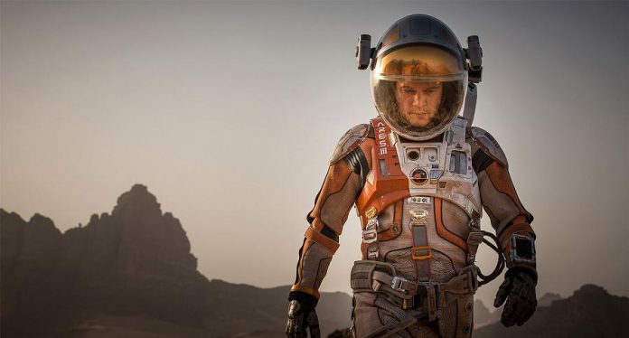 Matt Damon stars as Mark Watney, a NASA astronaut stranded on Mars and left to his own wits to survive