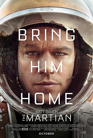 The Martian opened in theatres on October 1, 2015