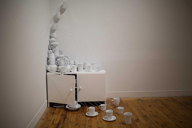 A work by Carolyn Code from her "Sometimes the Story is Obvious" exhibition at Artspace (photo: Matthew Hayes)