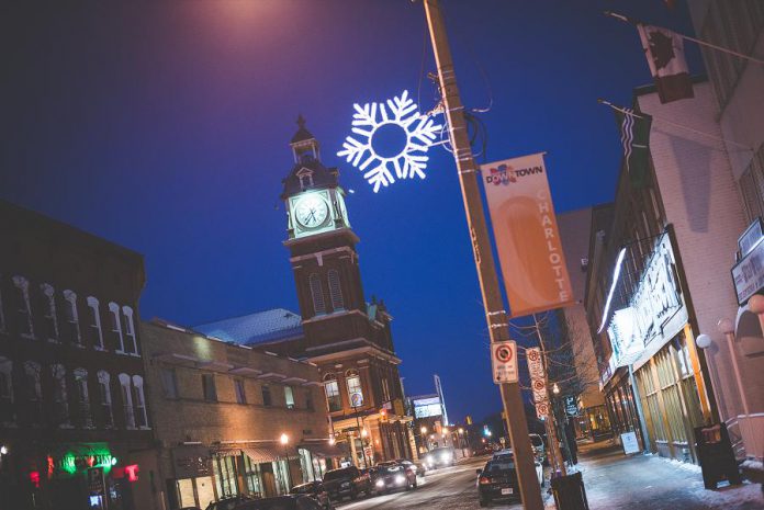 Shop in Downtown Peterborough this holiday season and you can win up to $2,500 in gift certificates while supporting the local economy (photo by Pat Trudeau of Trudeau Photography, trudeauphotography.ca)
