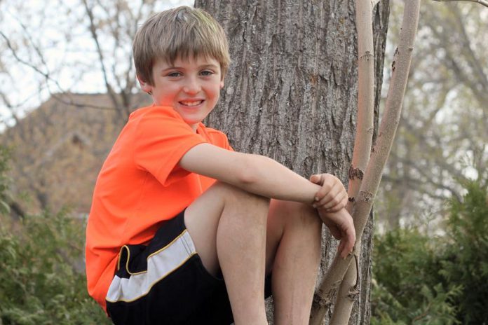 When nine-year-old Eli Partington was admitted to Peterborough Regional Health Centre with extremely high blood sugar, the team at PRHC's Paediatric Outpatient Clinic helped the Partington family understand Eli's diagnosis of Type 1 Diabetes (photo: Kristian Partington)