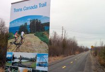 The final section of the Trans Canada Trail connecting Peterborough and Hastings has been officially opened for use