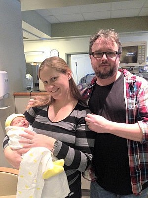 The Campbell Frasers appreciated the special attention and support PRHC nurses and doctors gave not just to Clara in the NICU, but also to Krista as a new mom and Donald as a new dad. 