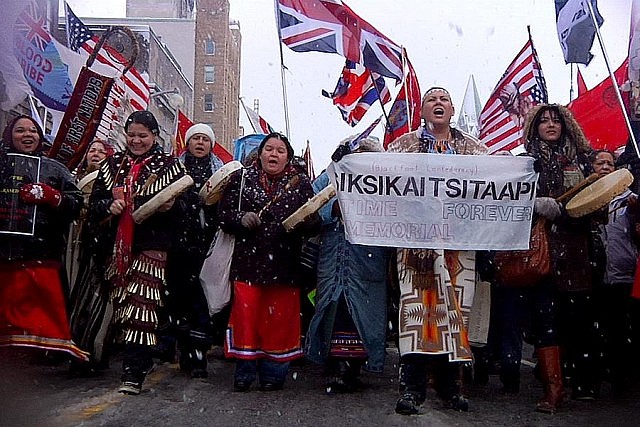 The documentary "After the Last River" tells the story of the Attawapiskat First Nation's rise from obscurity into the international spotlight during the protests of Idle No More. The film tells the community’s story  with personal stories intertwined with mounting environmental issues, mining industry agendas, government policy, and a complex portrait of this remote territory.