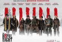 "The Hateful Eight", Quentin Tarantino's eighth film, opened in theatres on December 31, 2015