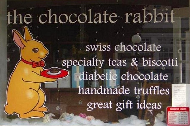 The Chocolate Rabbit in Lakefield makes their hot chocolate using high-quality couverture chocolate (photo courtesy of The Chocolate Rabbit)