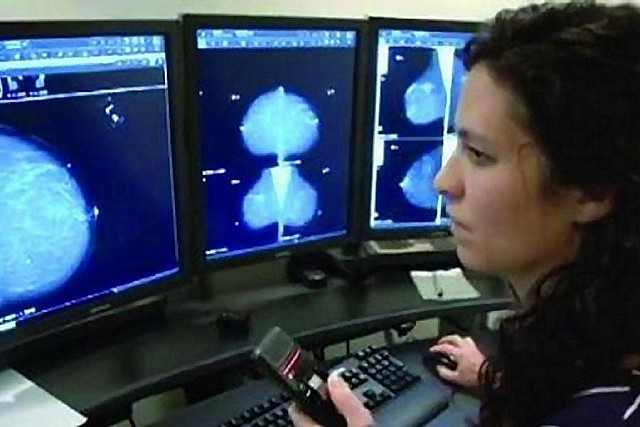 Dr. Sarah Harvie, lead radiologist at PRHC's Breast Assessment Centre, says digital mammograms have provided a greatly improved standard in breast screening. The next step to improve the standard is three-dimensional mammograms. (Photo: CHEX Television)