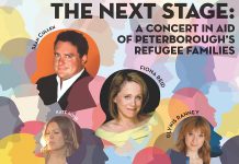 New Stages Theatre Company presents "The Next Stage: A Concert in Aid of Peterborough's Refugee Families" on February 20 at Peterborough's Market Hall