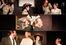 The Theatre on King in Peterborough presents three one-act plays by Alice Gerstenberg: "Overtones", "The Illuminati in Dramatis Libre", and "He Said and She Said" (photos: Andy Carroll)