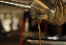 It takes about 40 litres of maple sap to produce a single litre of maple syrup