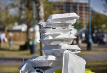 It's time to reduce our use of polystyrene. Single-use Styrofoam cups and containers not only litter the landscape, but even when they are disposed properly in the landfill they take 500 years to break down.