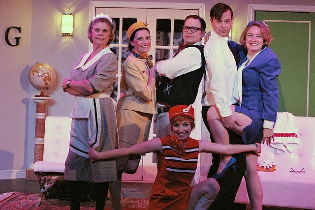 Cobourg's Northumberland Players entry, "Boeing Boeing", is staged on Wednesday, April 6 (photo: Northumberland Players)