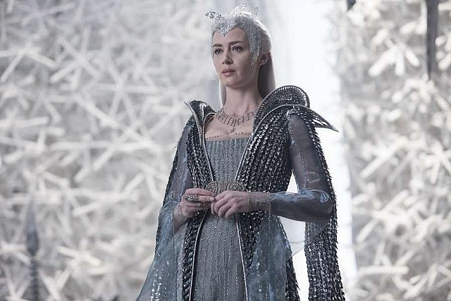 Emily Blunt is searing as Freya the Ice Queen 