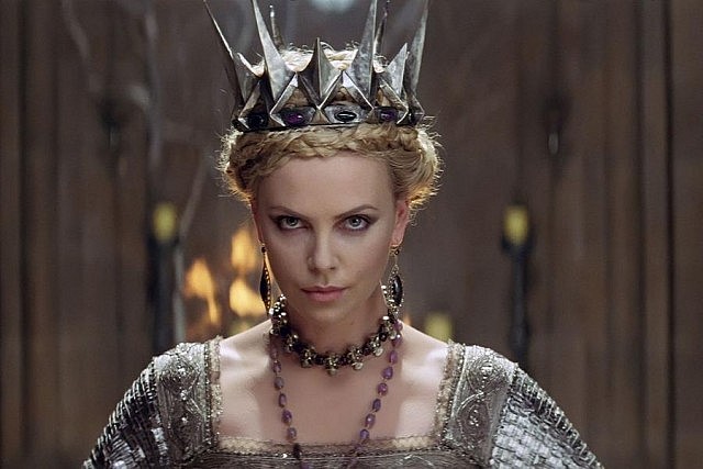 Charlize Theron is a more-than-welcome presence as she returns to gloriously chew the scenery as Queen Ravenna