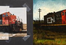 Part of the SPARK Photo Festival, "Photography in the Creative Process" presents Peer Christensen's paintings alongside their photographic origins, allowing viewers into the artist's decision-making process (images courtesy of Peer Christensen)