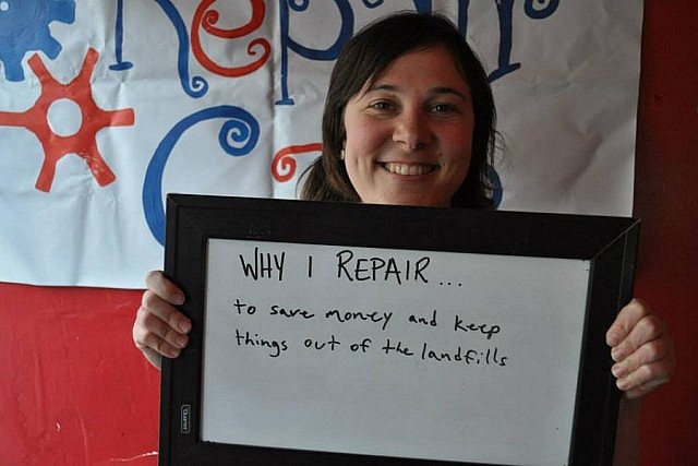 Since it started just over a year ago, Repair Café Peterborough has helped community members fix more than 350 items that have ended up back in the hands of happy owners and not in the landfill (photo: Repair Cafe Peterborough / Facebook)