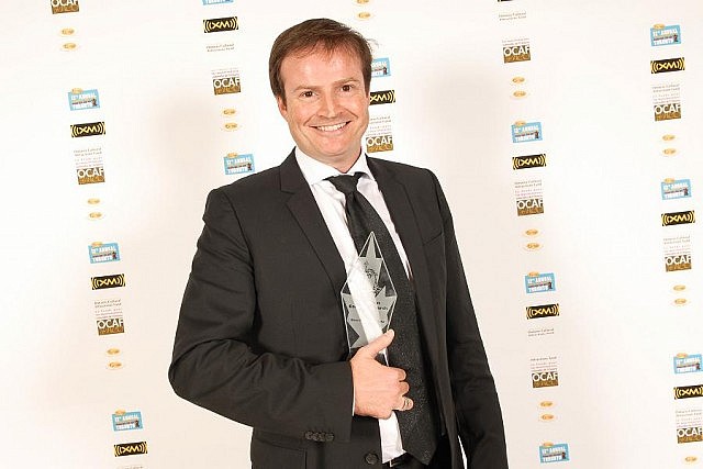 Steve Patterson was voted the Best Male Stand-up Comedian at the Canadian Comedy Awards in 2011 and 2013 (photo courtesy of Steve Patterson)