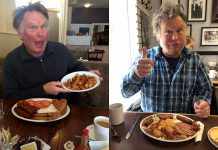 In this four-part series, food writer Eva Fiaher's dad Washboard Hank is your guide to the best breakfasts in Peterborough (photos: Eva Fisher / kawarthaNOW)