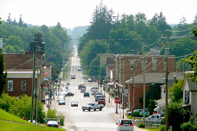 Its rolling hills make Millbrook ideal as a featured destination of the Kawartha Classics Cycling Tour (photo: Wikipedia)