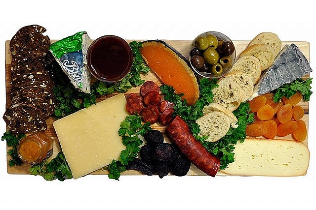 Christel Rumgay recommends a variety of colours and textures when creating a cheese plate (photo: Delectable Fine Foods)