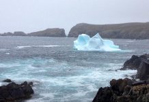 If you've never seen an iceberg in person, then you haven't quite lived. This iceberg in Newfoundland's Grates Cove was the size of a small home, but the part you see is only a fraction of the whole thing.