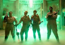 Melissa McCarthy, Kristen Wiig, Kate McKinnon, and Leslie Jones are the all-female Ghostbusters team in this remake of the iconic '80s film in theatres now