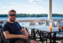 The Kawarthas is home to many picturesque waterfront patios including The Lantern Restaurant and Grill in McCracken's Landing (photo: Alaina Leslie)