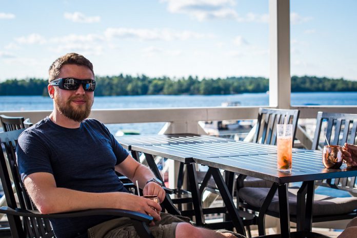 The Kawarthas is home to many picturesque waterfront patios including The Lantern Restaurant and Grill in McCracken's Landing (photo: Alaina Leslie)