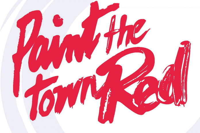 Paint the Town Red on Wednesday, July 13 and support United Way of Peterborough & District (graphic: Prevail Media)