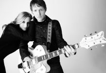 The husband-and-wife duo of Luke Doucet and Melissa McClelland, known as Whitehorse, perform a free concert at Peterborough Musicfest on Wednesday, July 27 (publicity photo)