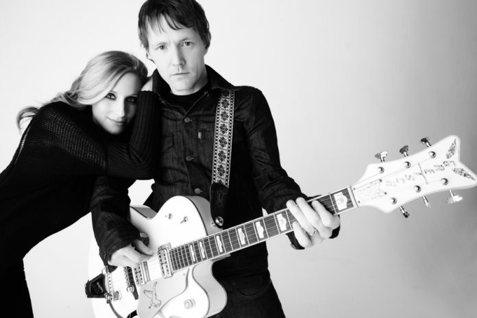 The husband-and-wife duo of Luke Doucet and Melissa McClelland, known as Whitehorse, perform a free concert at Peterborough Musicfest on Wednesday, July 27 (publicity photo)