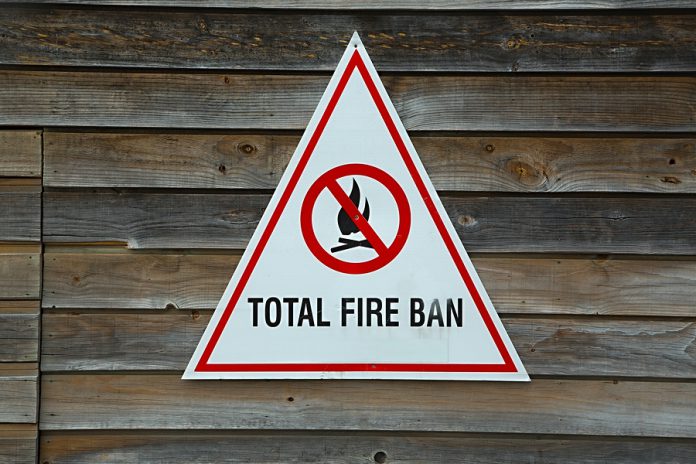 Total fire bans have been implemented for North Hastings, the City of Kawartha Lakes, North Kawartha and most of Peterborough County.