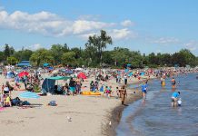 A view of Victoria Beach on Lake Ontario in Cobourg. (Photo courtesy of Linda McIlwain)