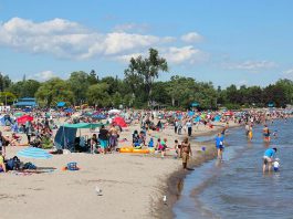 A view of Victoria Beach on Lake Ontario in Cobourg. (Photo courtesy of Linda McIlwain)