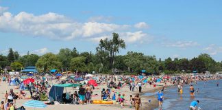 A view of Victoria Beach on Lake Ontario in Cobourg. (Photo courtesy of Linda McIlwain)