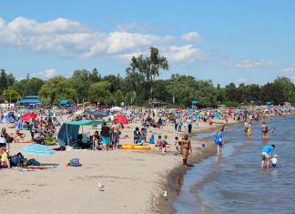 A view of Victoria Beach on Lake Ontario in Cobourg. (Photo courtesy of Linda McIlwain)