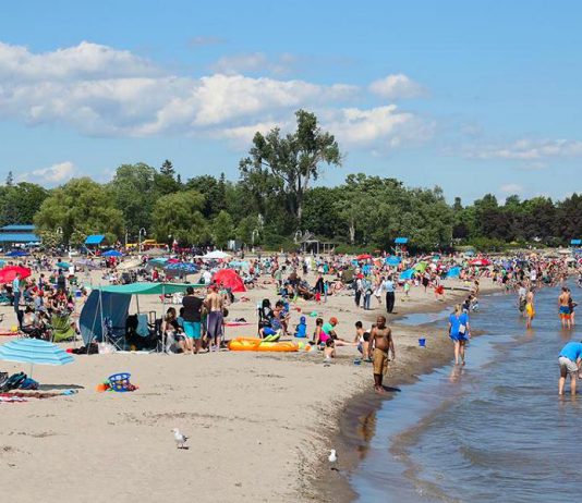 A view of Victoria Beach on Lake Ontario in Cobourg. (Photo courtesy of Linda McIlwain)