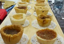 Some of the butter tarts entered in the 4th annual Butter Tart Taste-Off, hosted by Kawarthas Northumberland Butter Tart Tour in Peterborough on September 24 (photo: Kawarthas Butter Tart Tour / Facebook)