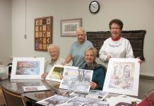 Among its many program offerings this fall for people 50 and over, Activity Haven offers arts instruction including watercolour and oil painting, quilting, Bunka embrodiery, Swedish weaving, digital photography, and more (photo courtesy Activity Haven Seniors Centre)