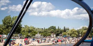 A view of Victoria Beach on Lake Ontario in Cobourg. (Photo courtesy of Linda McIlwain)