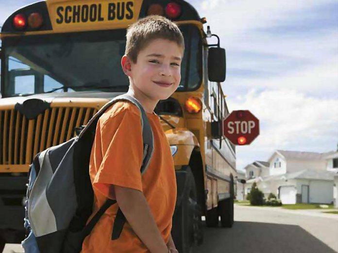 Hundreds of school buses will be back on the roads for the first day of school, so give yourself extra time when driving to work (photo: Ontario School Bus Association)