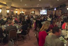 The sold-out 2016 Peterborough Business Excellence Awards took place at The Trentwinds International Centre on October 19 (photo: Peterborough Chamber of Commerce/ Twitter)